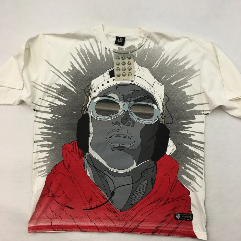 Vintage Deadstock NIKE Limited Edition Mens XXXL Graphic T Shirt‎ Goggles Style
